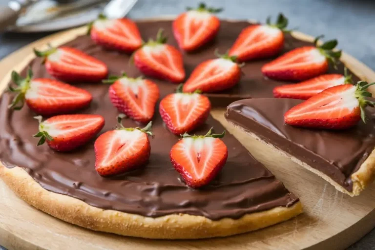 Chocolate com morango